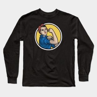 Rosie the Riveter Long Sleeve T-Shirt